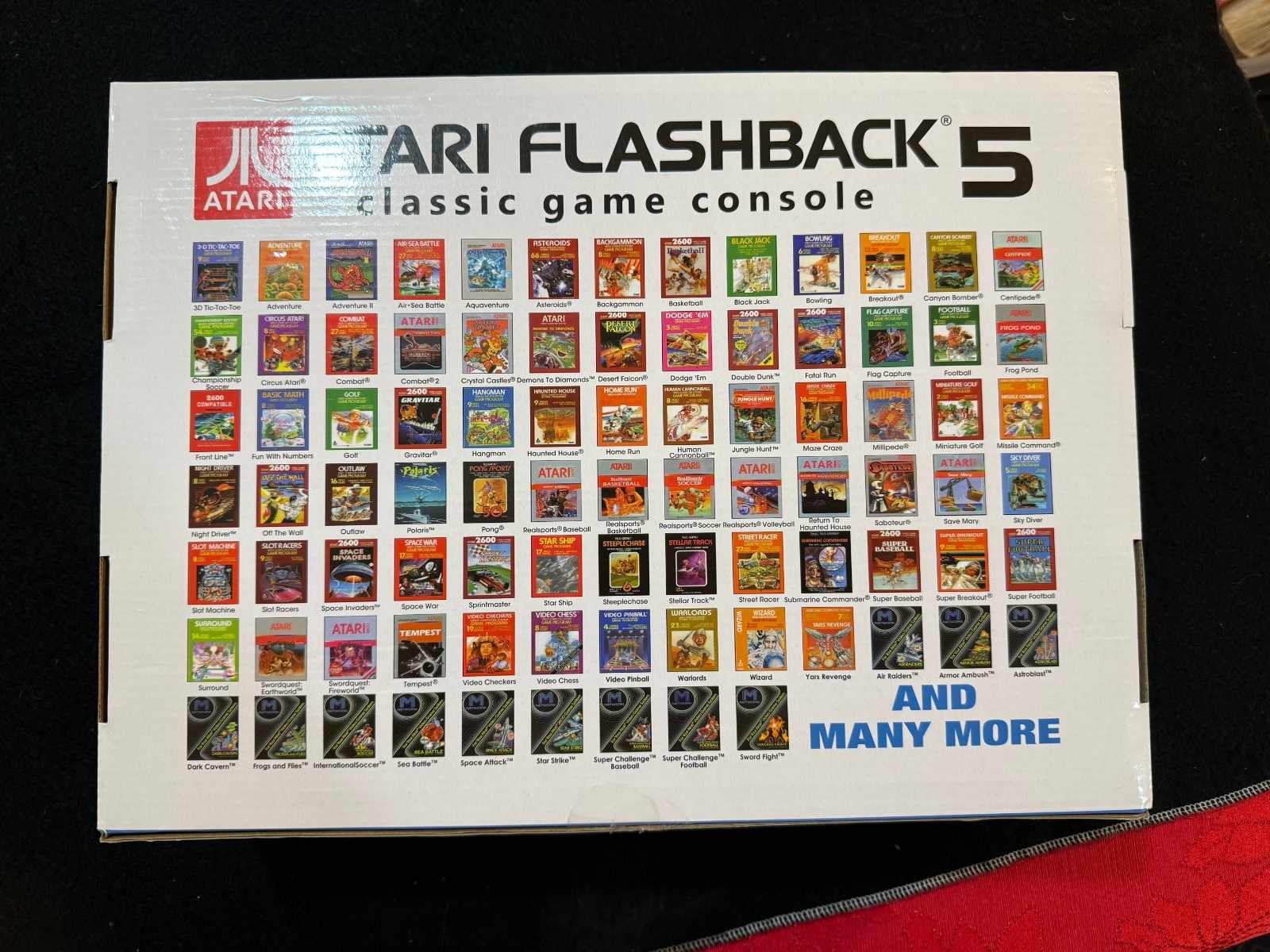 Atari Flashback 5 Classic Game Console Collector’s Edition 92 Built-In Games New