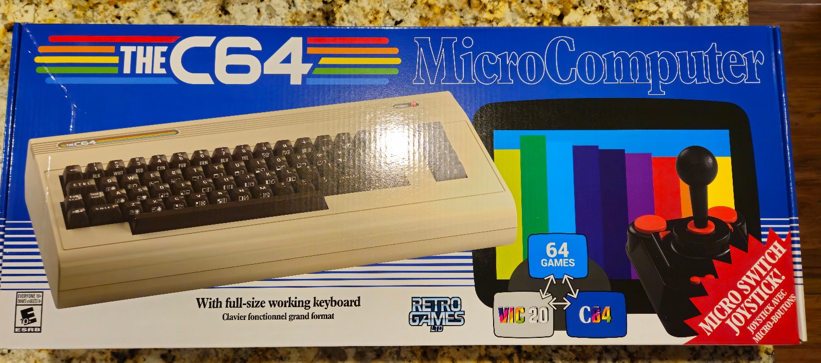 Retro Games The C64 Maxi full size computer
