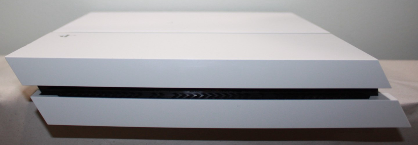 Sony PS4 Glacier White Game Console Model CUH-115A w/6 PS4 Games, Remote, Cords