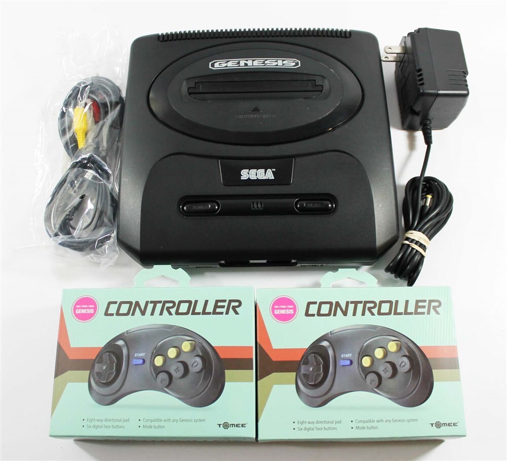 Sega Genesis Model 2 System Console, Controllers – Great Condition