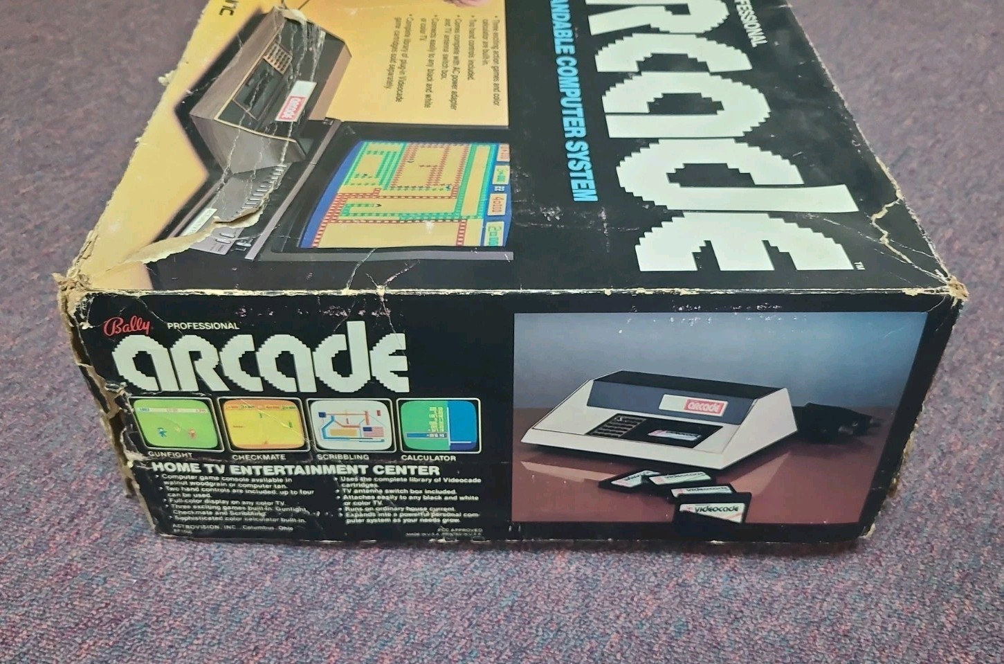 Bally Professional Arcade Computer Expandable System Astrovision (Untested)