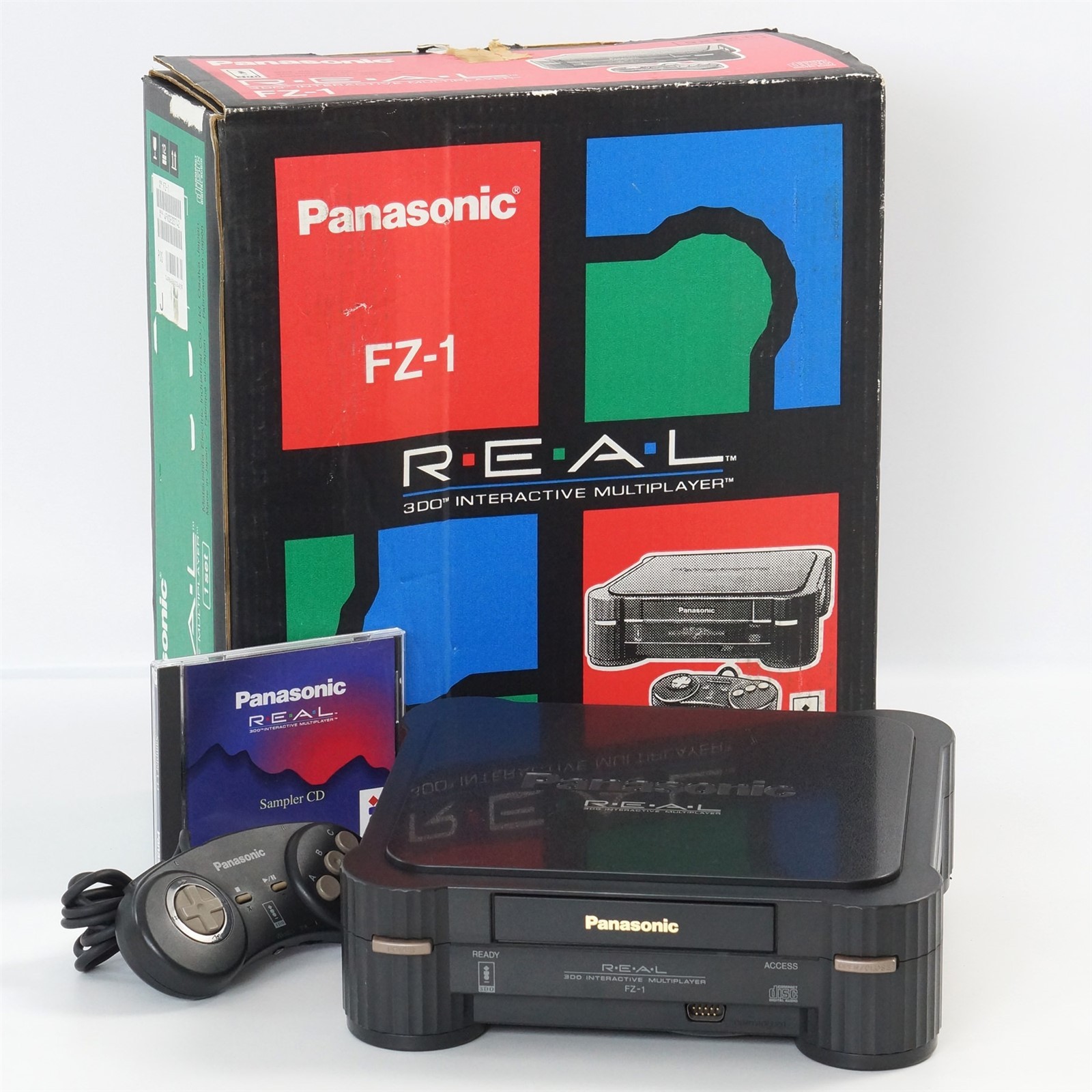 Panasonic 3DO REAL Console Boxed FZ-1 Tested System Game 4EKSD58899