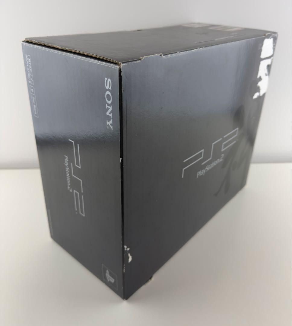 PS2 Zen Black SCPH-37000B Console Complete Boxed Sony Japan Tested