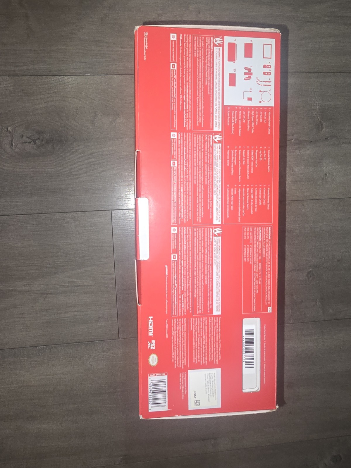 Nintendo Switch Mario Red & Blue Edition Complete in Box – Minty