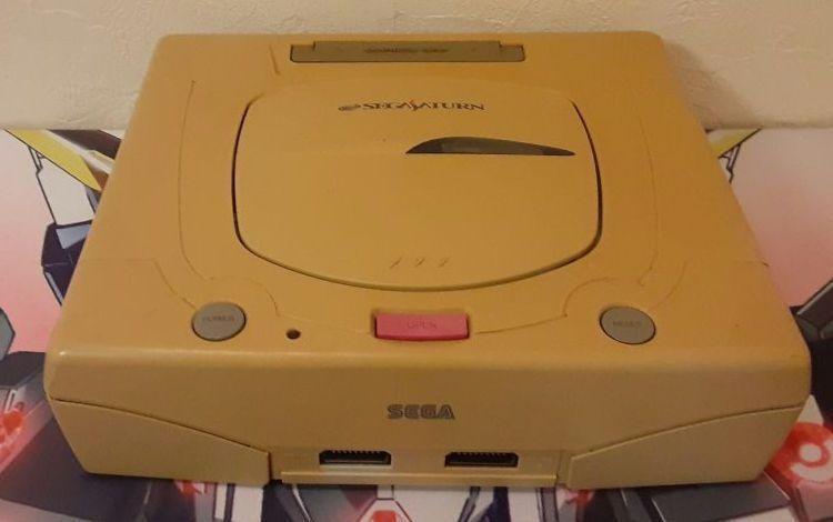 Sega Saturn Console + 1 Game controller NTSC-J HST-3220 white Tested s1314M
