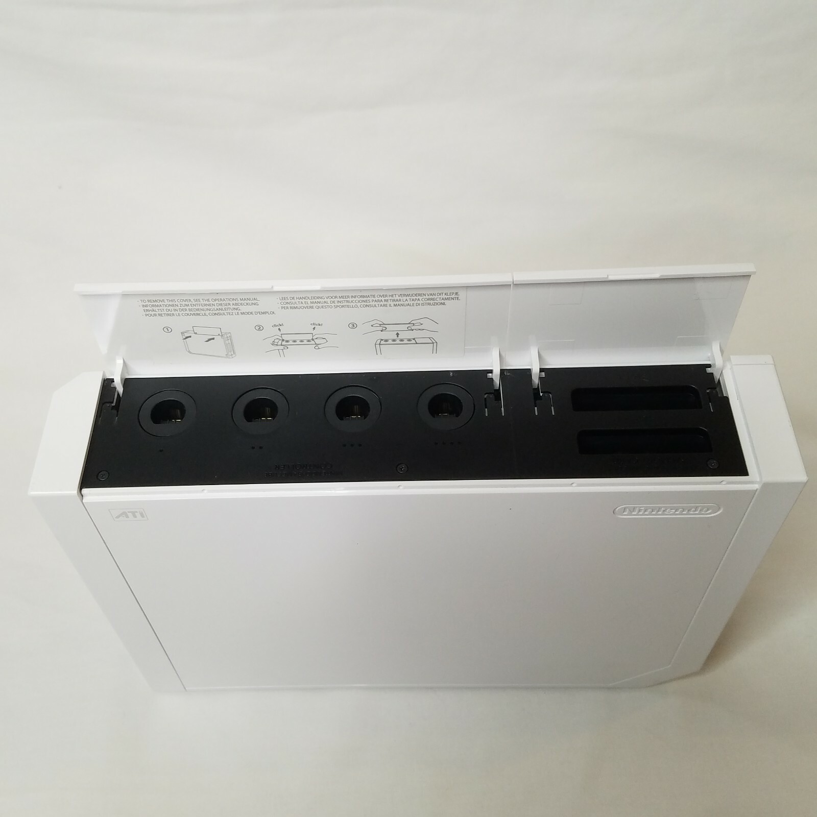Nintendo Wii Console Bundle-With 2 Controllers And 2 Steering Wheels Motion Plus