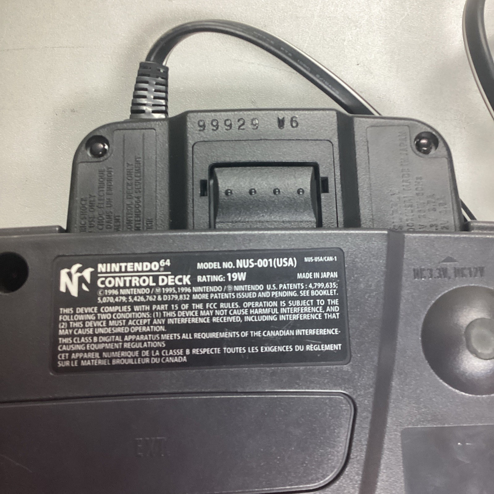 Nintendo 64 NUS-001 Console – Includes Green Controller – No AV Cable