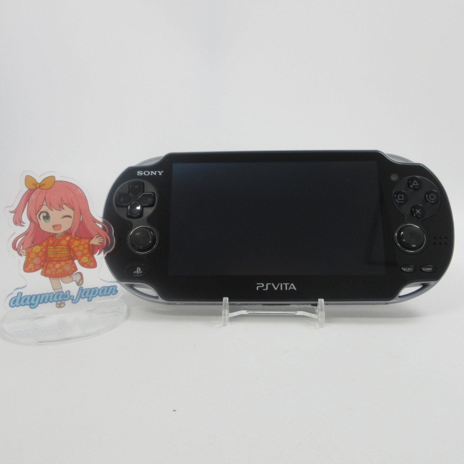 【Near Mint】Sony PS Vita PCH-1000 Crystal Black Wi-Fi Model Console only #BOK08/0