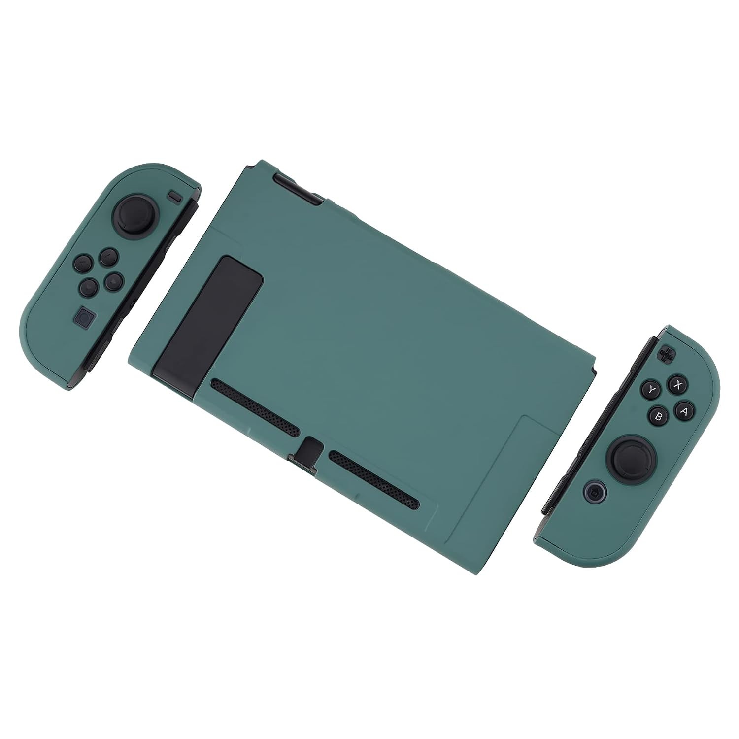 Separable Protector Hard Shell for NS Joycon- Hunter Green