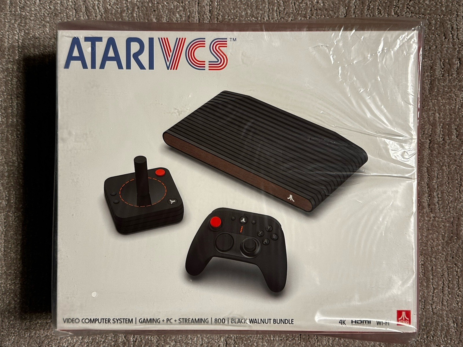 Brand New Atari VCS 800 32GB Console All-In Bundle Black Walnut 4K HDMI WIFI