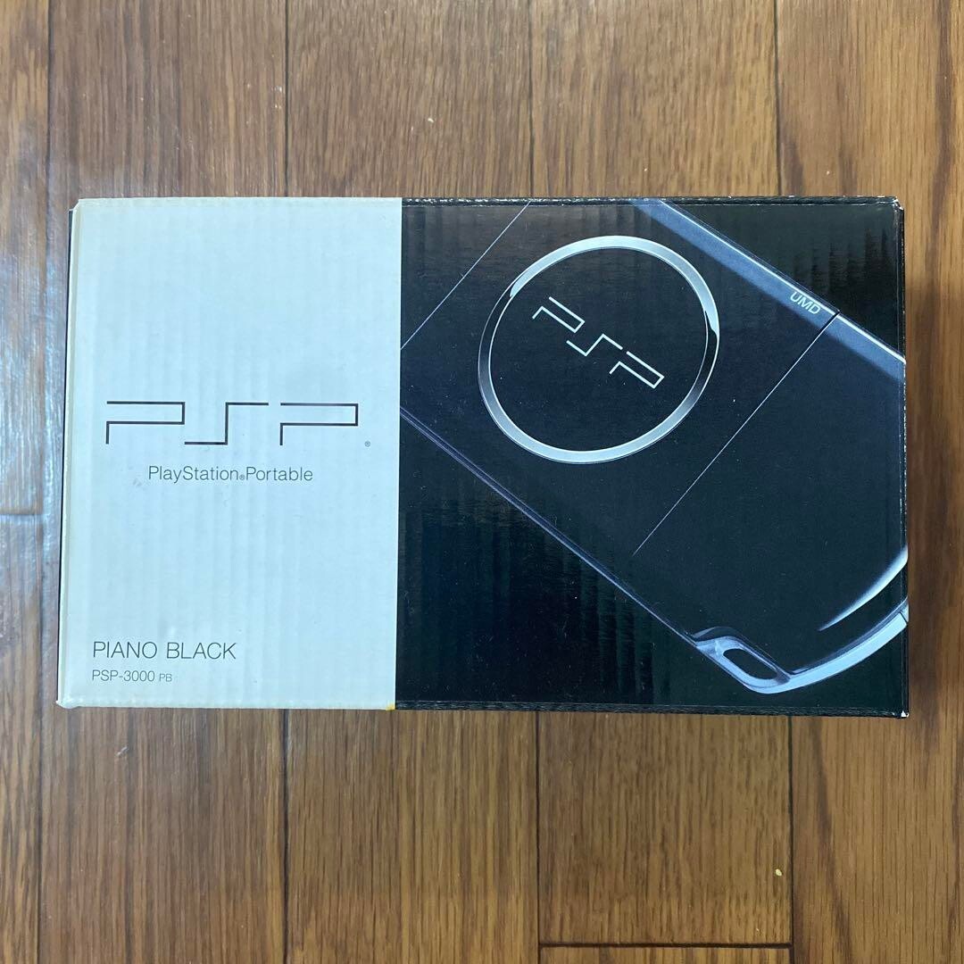 PlayStation Portable PSP-3000 Main body PIANO BLACK Game Console Hobby 2008 Sony