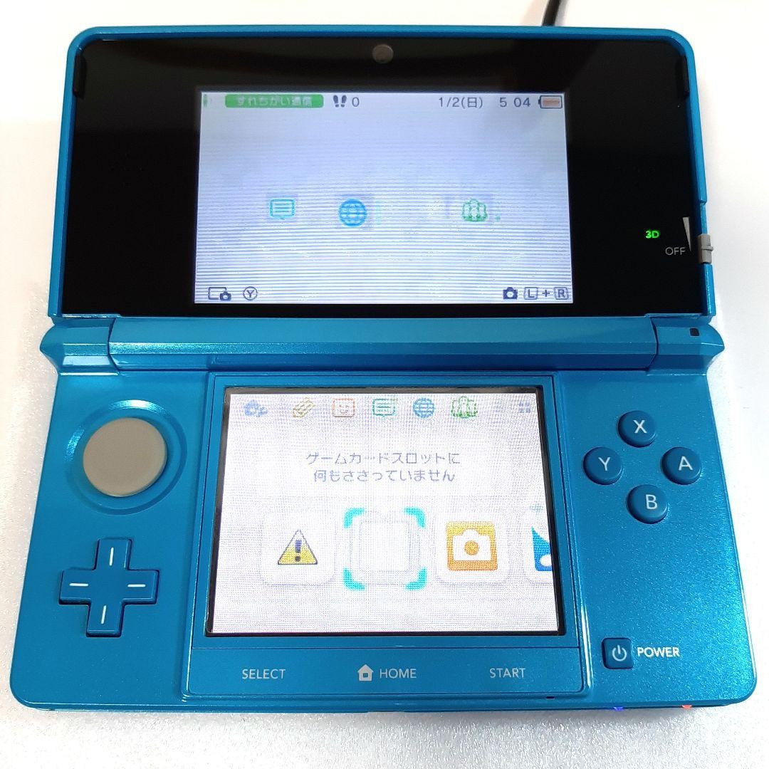 3DS/2DS/DS Nintendo 3Ds Light Blue Body With Box P Japan