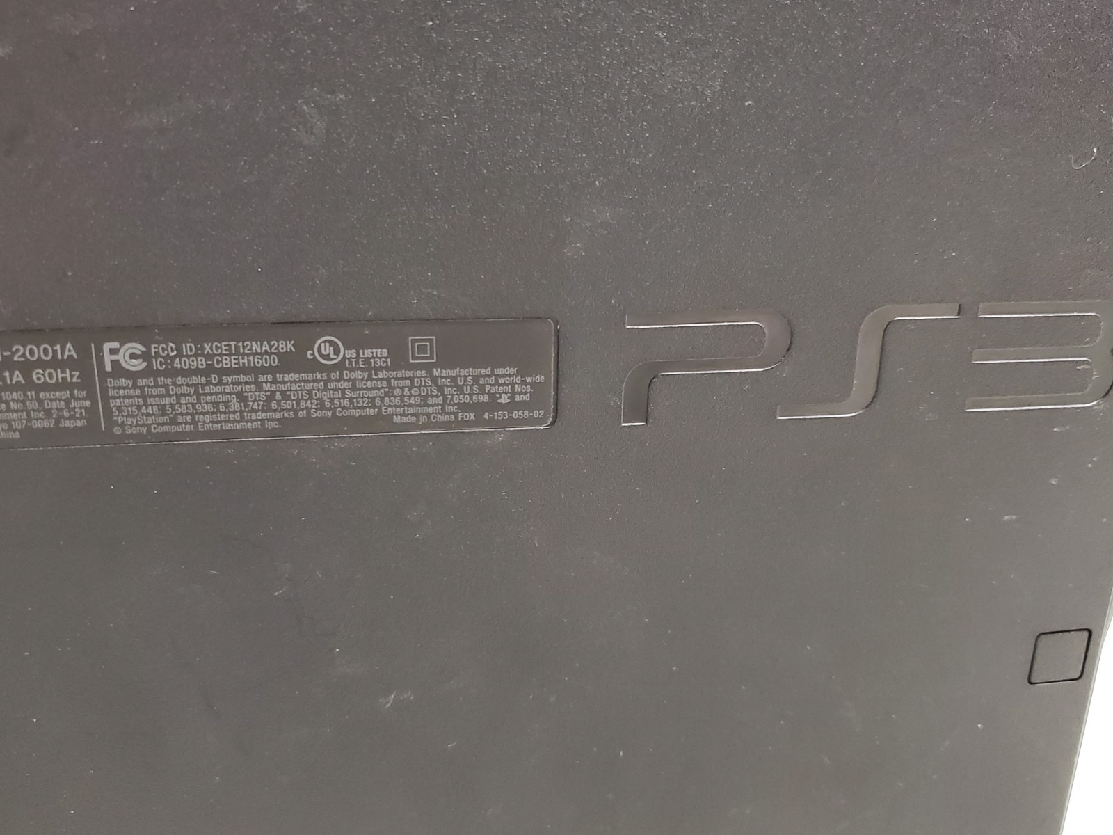 PS3 Bundle Mdl 2001A 4 Games HDMI & Power Cord Included Working