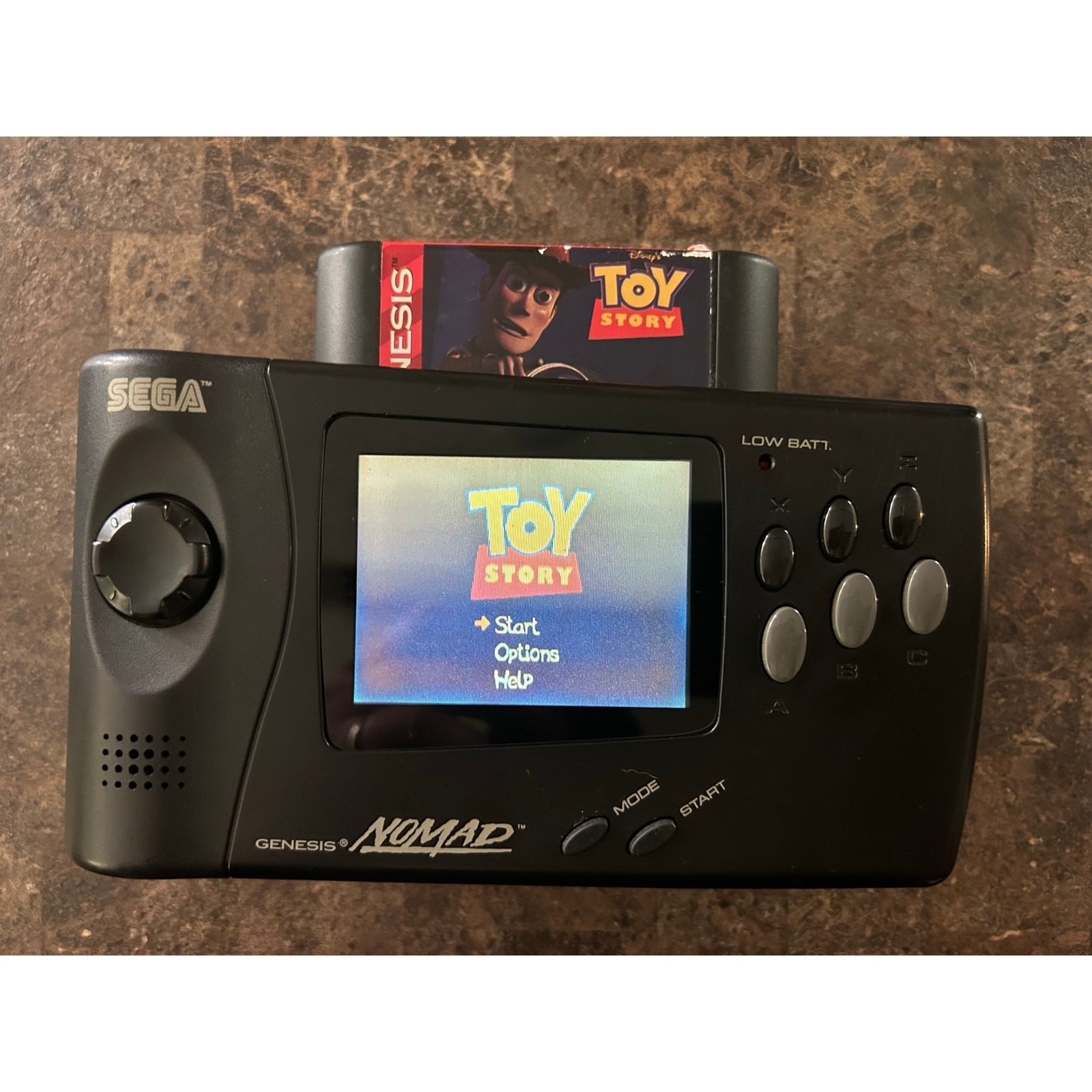 Sega Nomad console🔥Great Shape! clean screen Works great!