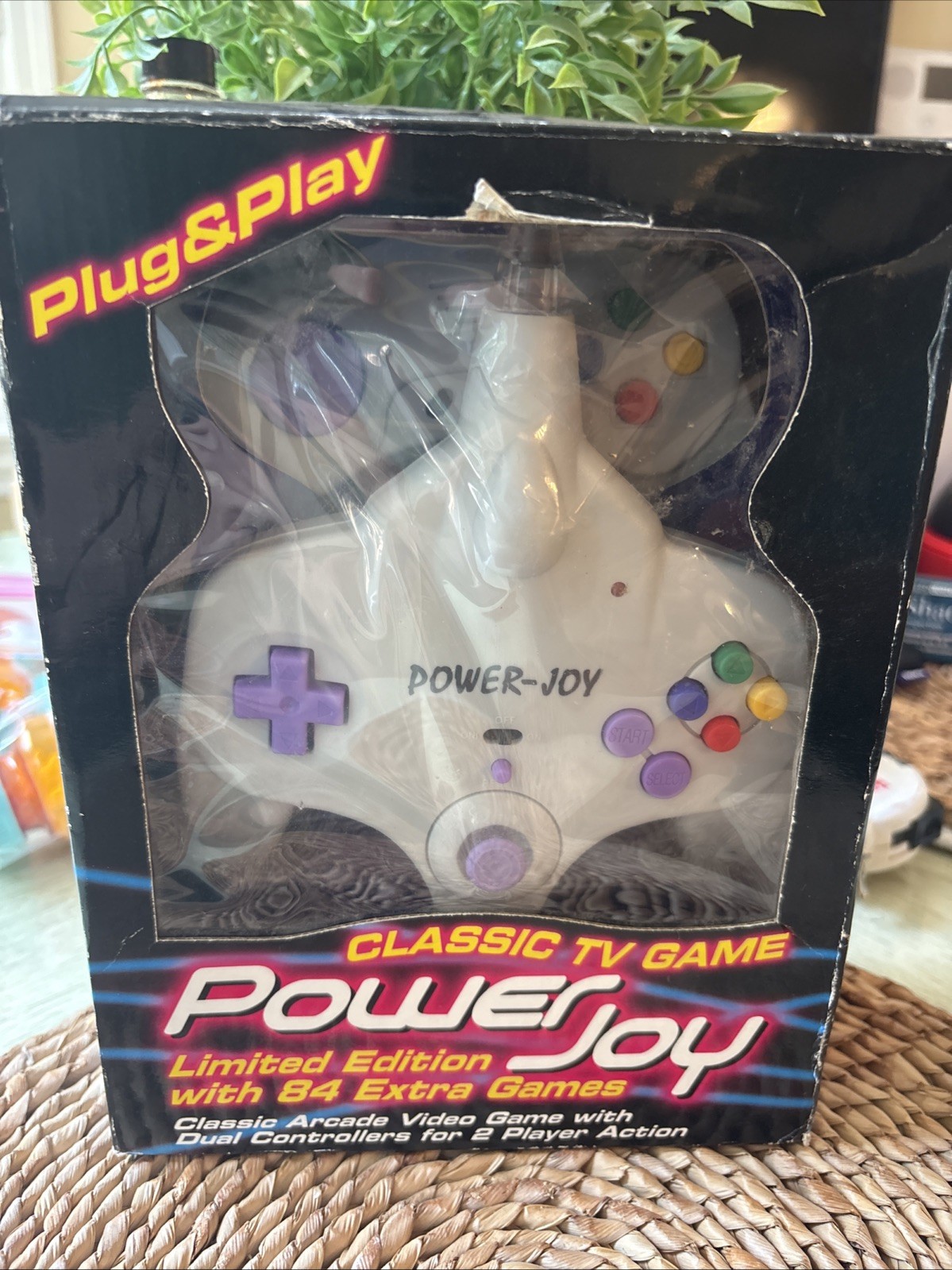 Power Joy Game Plug & Play Classic TV Game 84 Extra Games Sealed Game Devices.