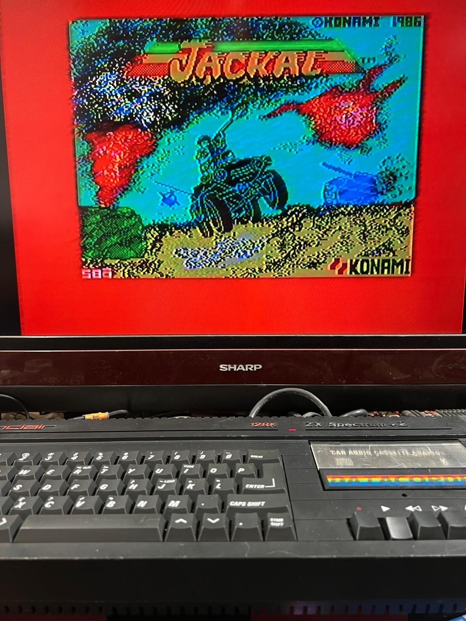 SINCLAIR ZX SPECTRUM +2 128K Black COMPUTER Game VINTAGE