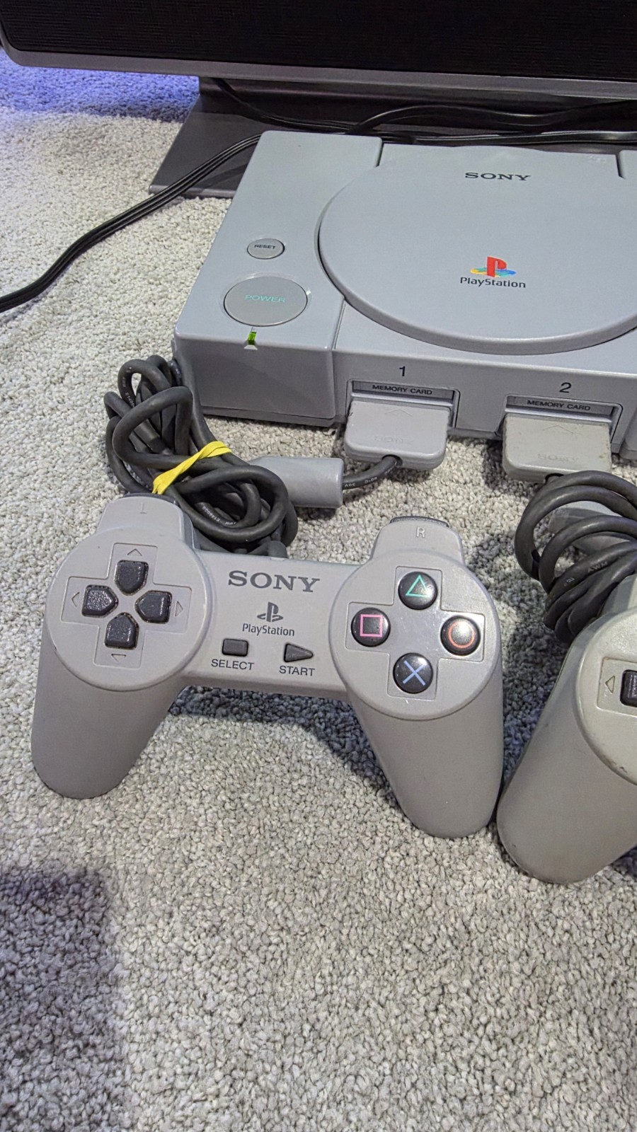 Sony PlayStation Classic Gray Console Gaming System SCPH-1000R