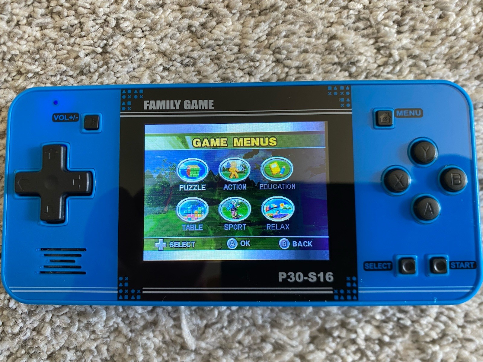 Handheld Video Game Console Preloaded Mii Style Arcade Games Portable 220 n 1