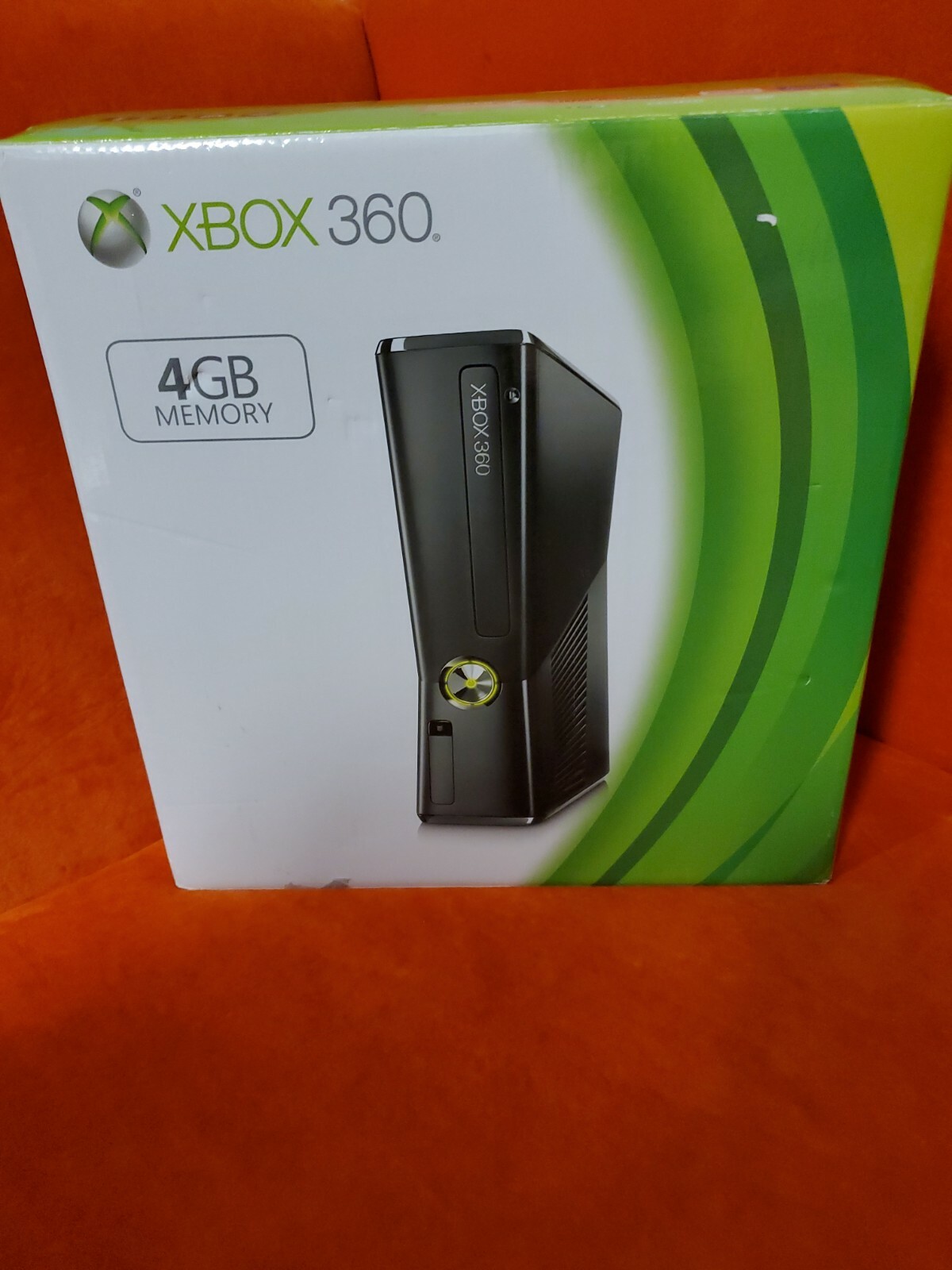 Microsoft Xbox 360 S Slim Black with Original Box~ Tested