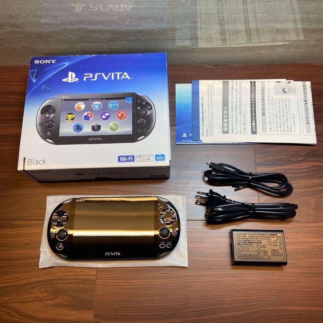 PSVita 2000 Black 5602 From Japan