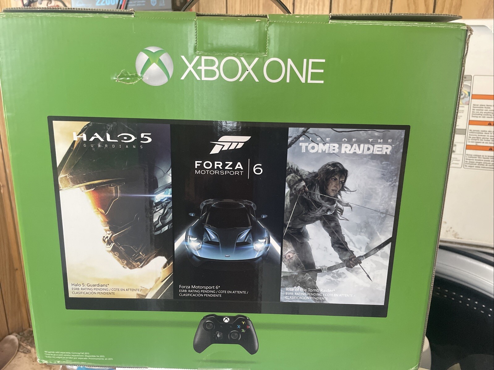 Xbox One 500GB Gears of War Ultimate Edition Console Box Only (NO CONSOLE)