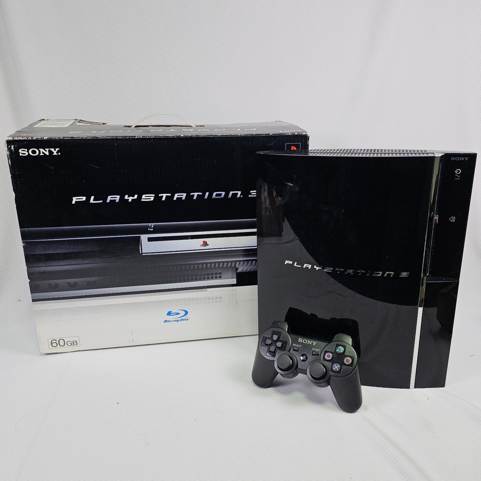 Sony PlayStation 3 PS3 Console 60GB CECHA01 w/ Box – Tested