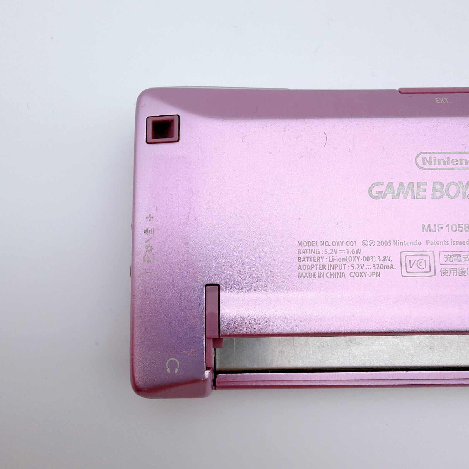 Nintendo Game Boy Micro purple Console Tested Working Japan Clean