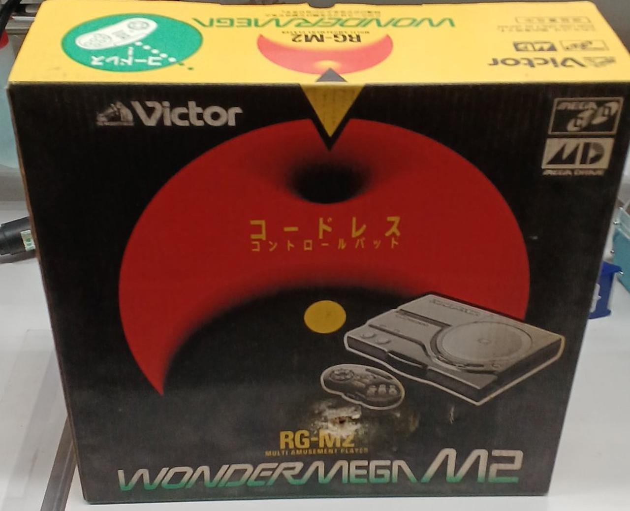 VICTOR WONDERMEGA Console RG-M2 Japan Game Console Sega