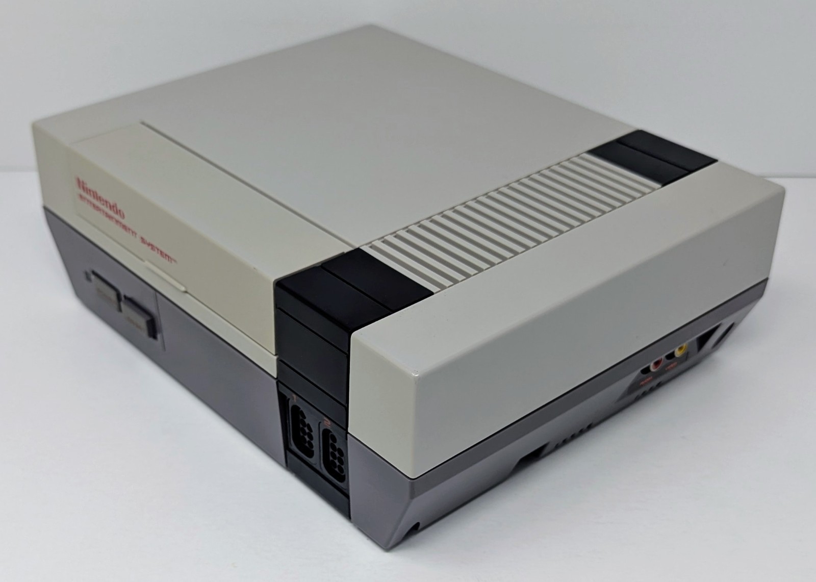 Nintendo NES Control Deck Console Bundle w/ Box, Styrofoam, Manuals, & Mario!
