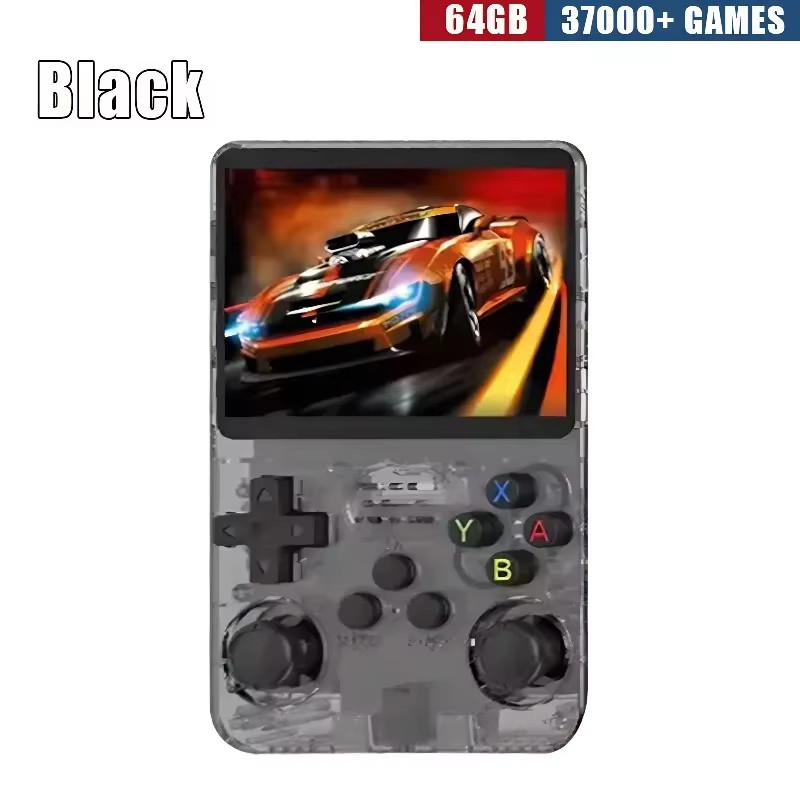R36S Retro Portable Gaming Device With Built In Games 64GB/128GB/256GB