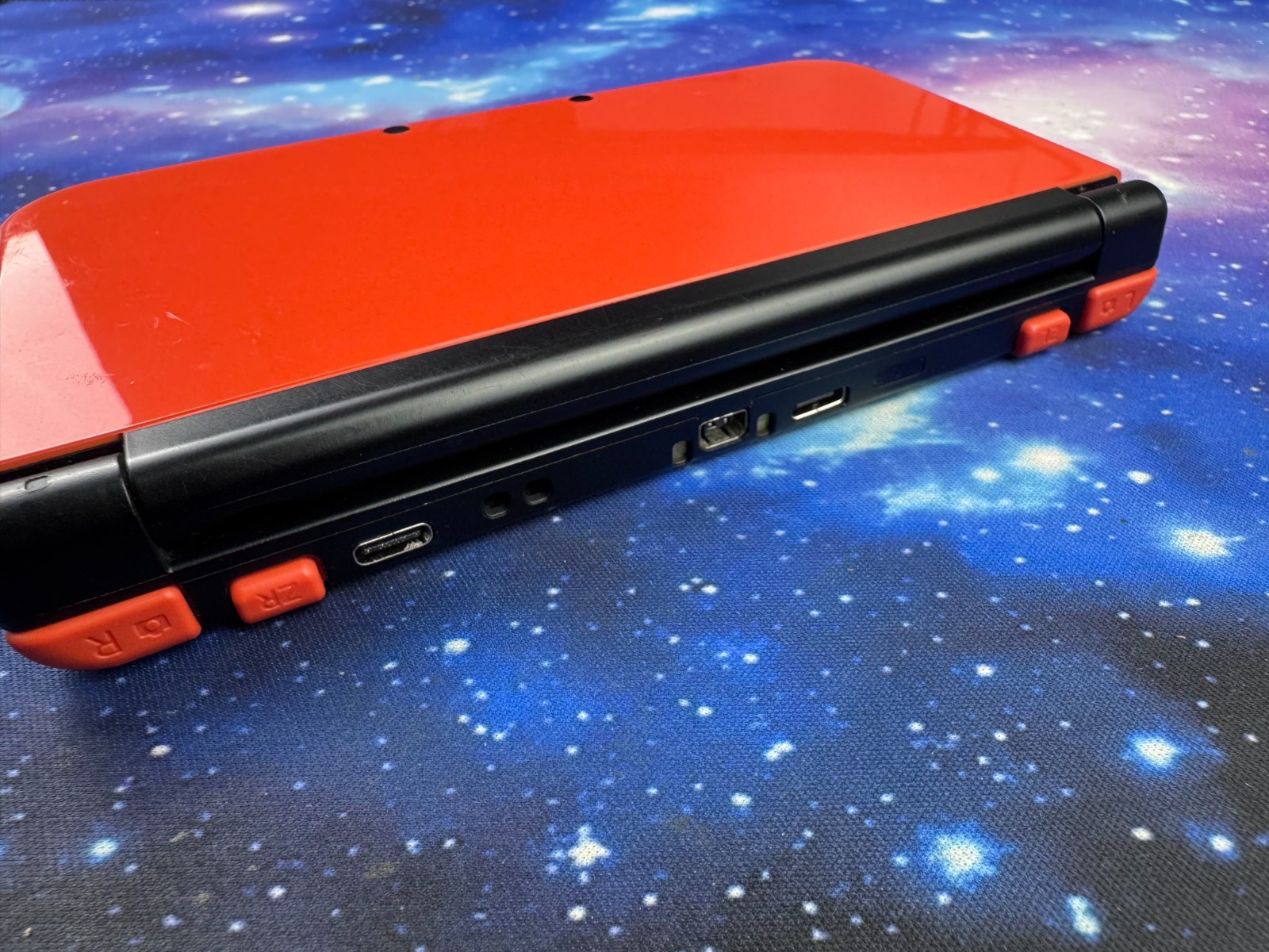 3DS TV DOCK + LOOPY Capture Card/Controller Mod Orange New Nintendo 3DS XL 128gb