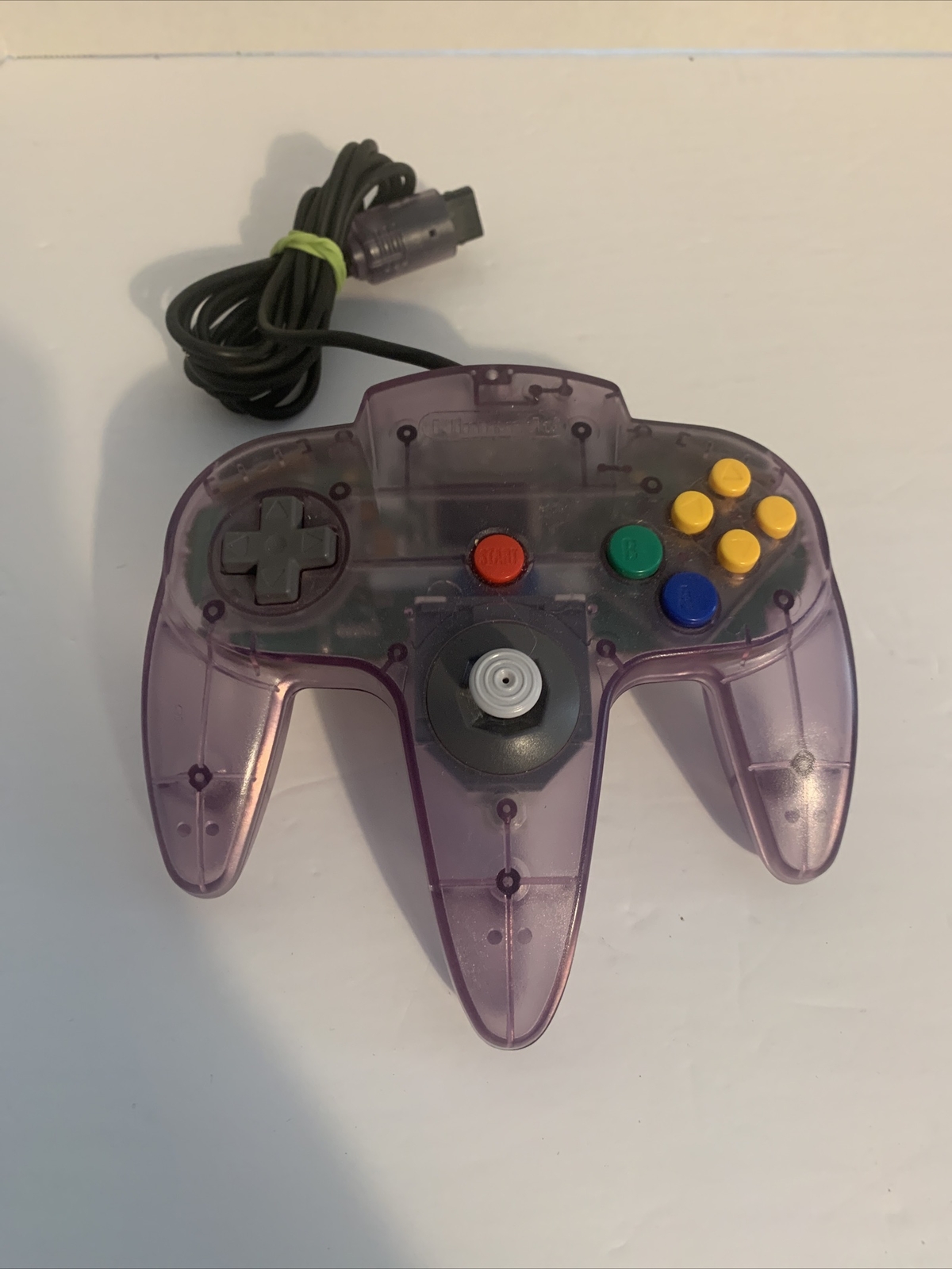 Nintendo 64 Console W/ 4 Controllers , memory cards rumble paks expansion pak