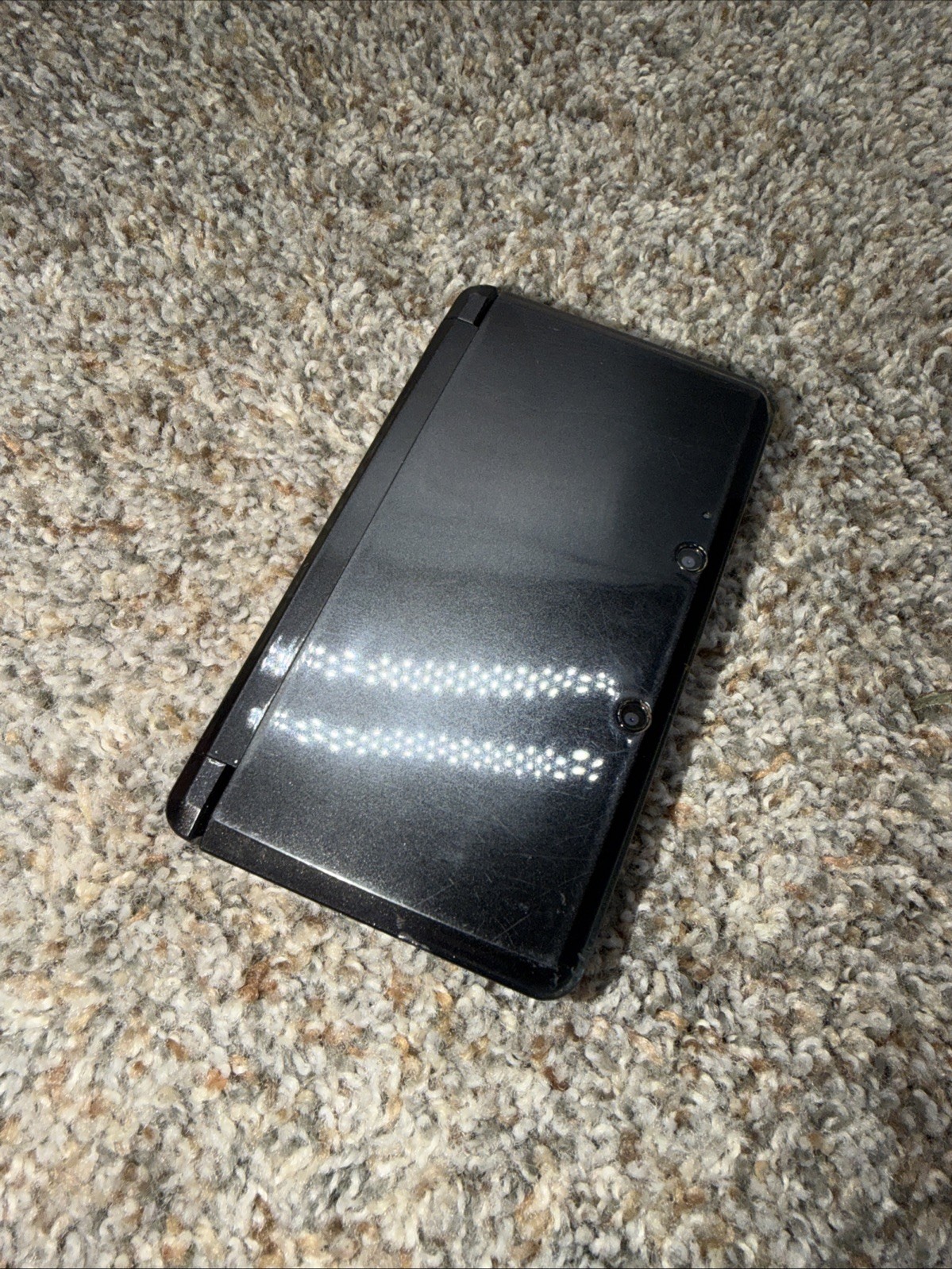 Nintendo 3DS CTR-001 Black Console Handheld For Parts As Is powers on
