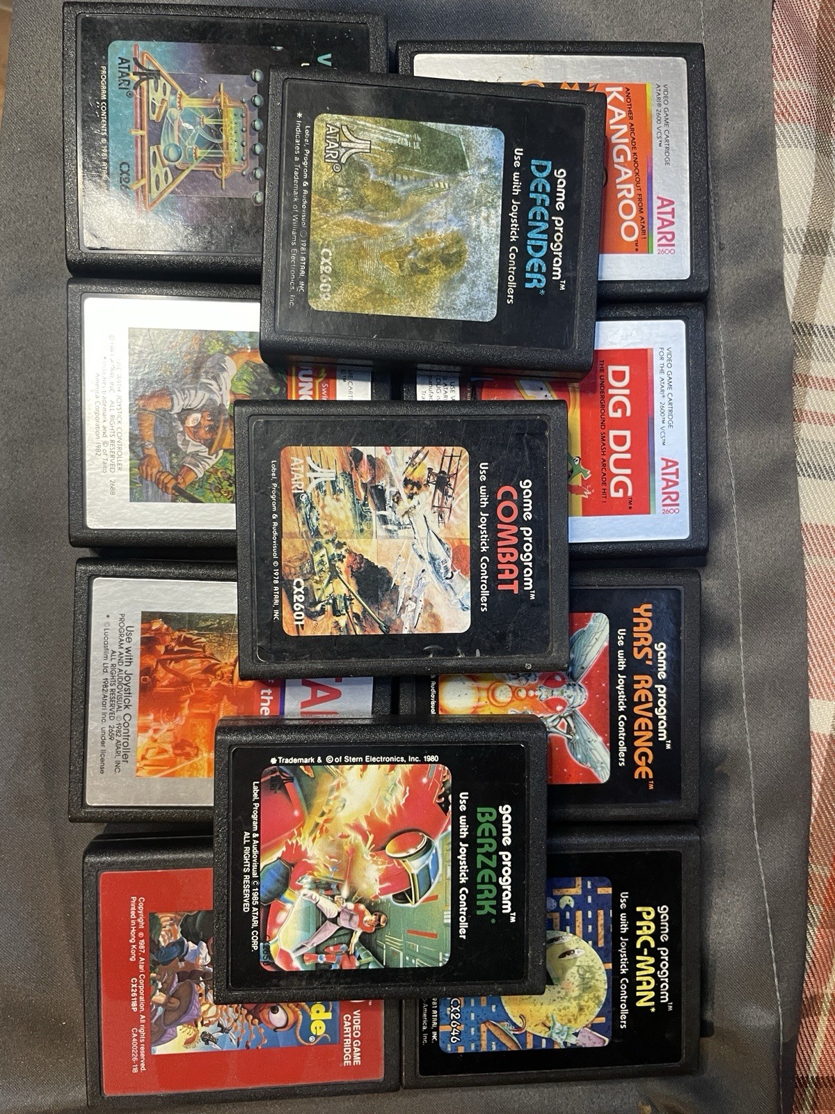 Atari 2600 Console, Controllers, Cables, 6 Games, Restored, Cleaned, Calibrated!