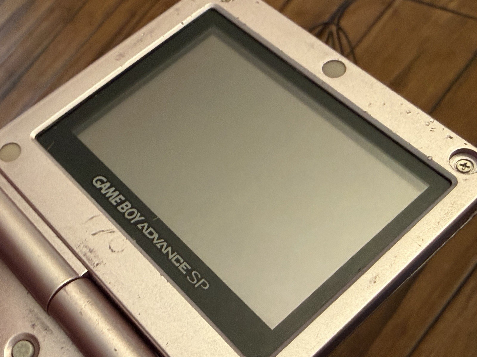 Authentic Nintendo Game Boy Advance SP GBA SP – Pearl Pink-AGS-001 Charger Game