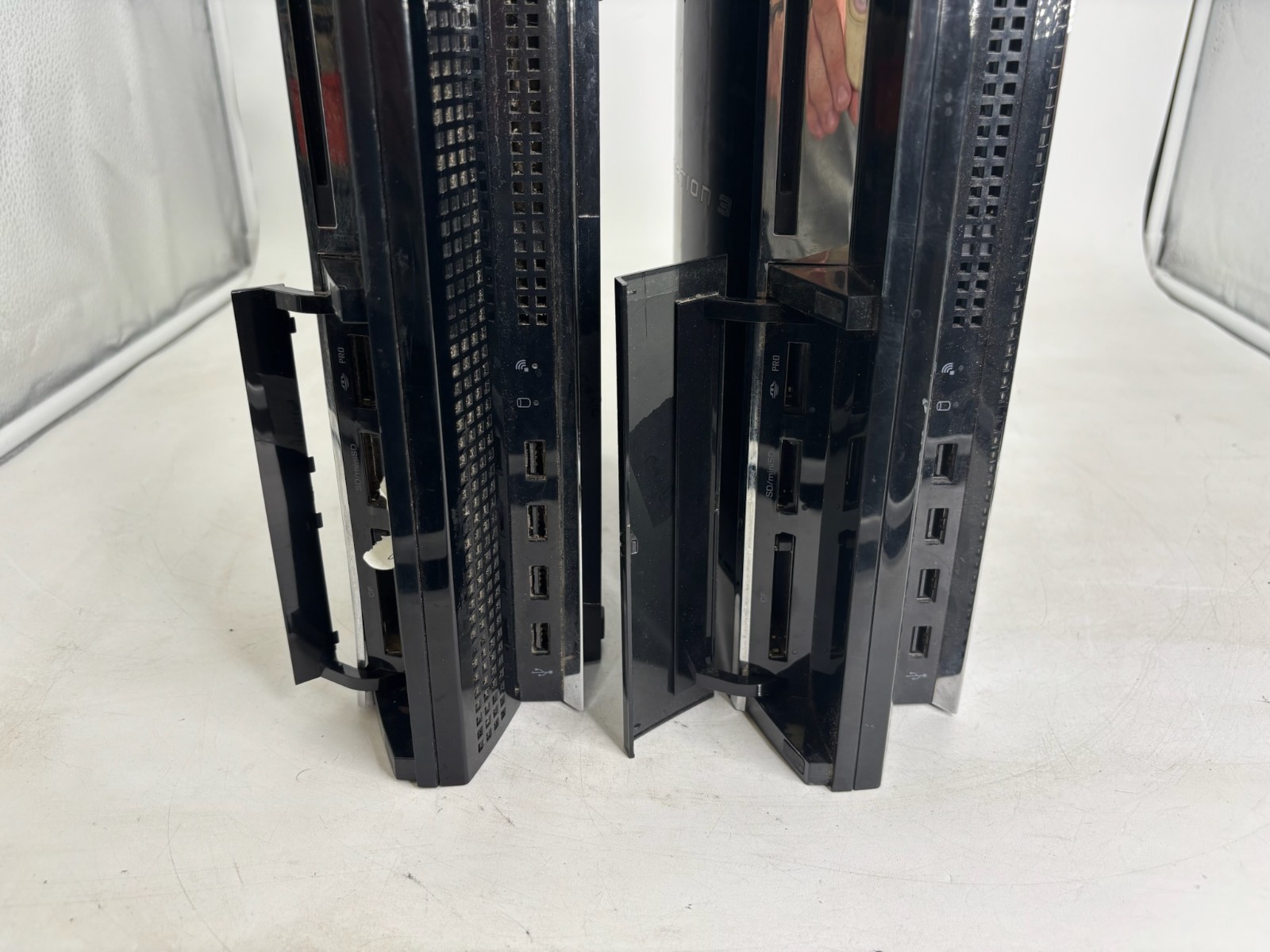 Lot Of 2 Sony PlayStation 3 Backwards Compatible As For Parts CECHC03 CECHE01