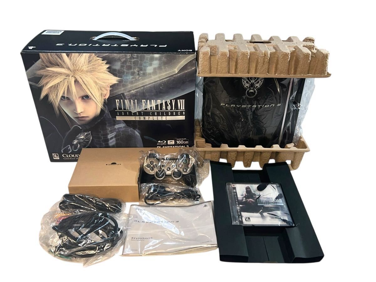 PS3 Playstation3 Final Fantasy VII Advent Children Cloud Black Edition w/BOX JP