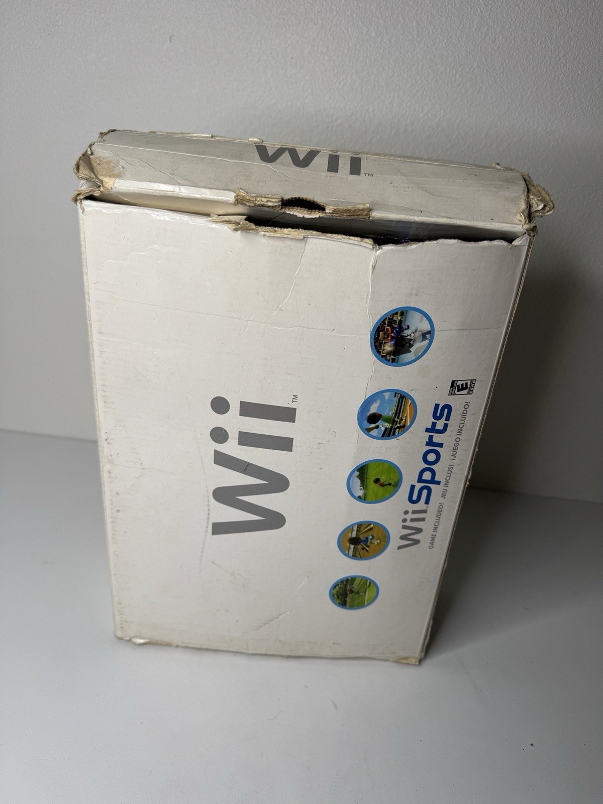 Nintendo Wii Console Bundle 4 Games 2 Remotes Motion Plus Wheel Box Tested
