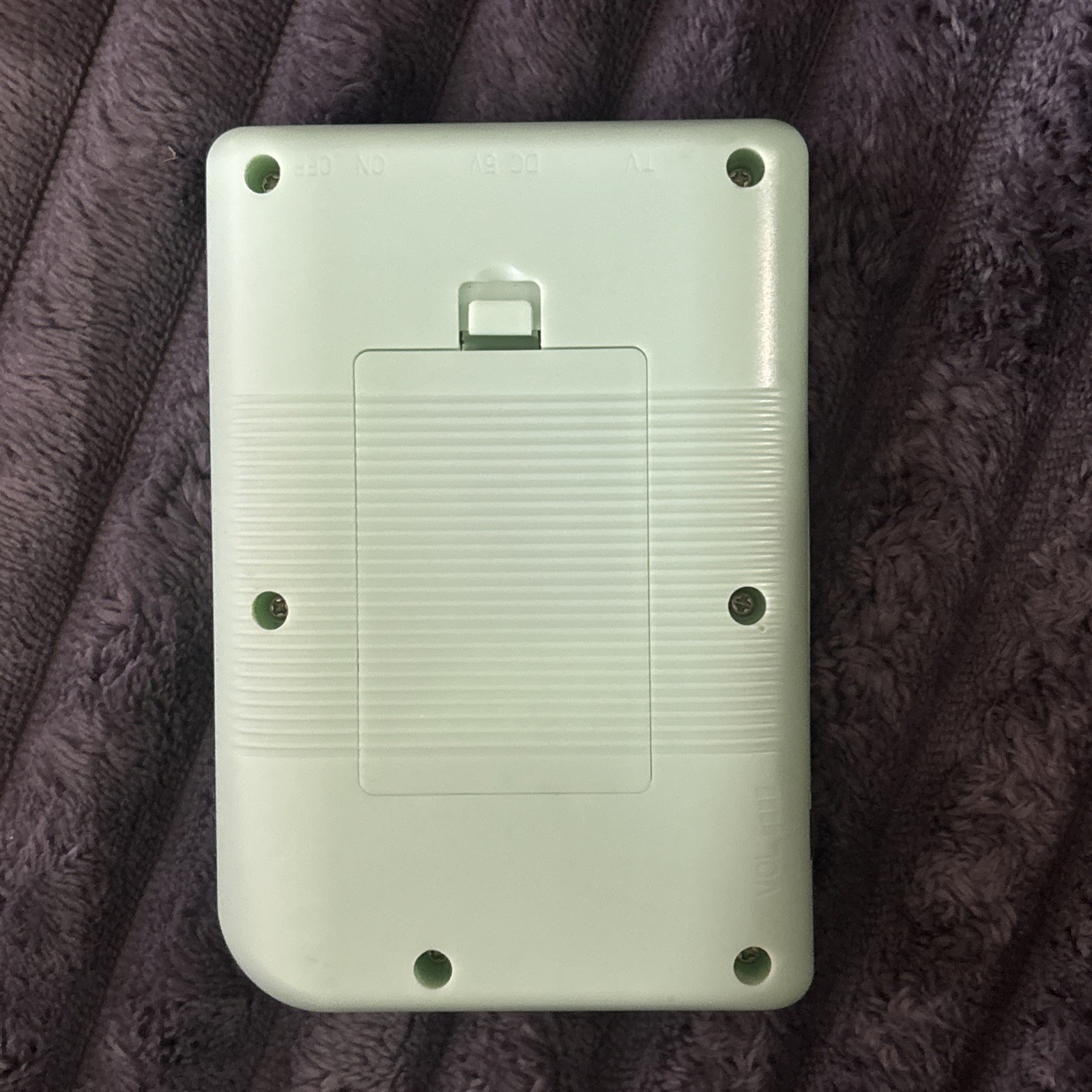 Green Handheld Game Console Built-in Games USB-A Micro USB Charging