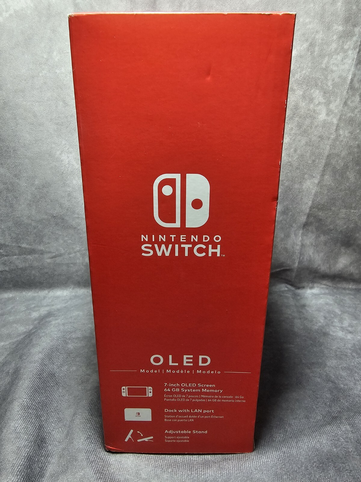 Nintendo Switch OLED Model HEG-001 Console – 64GB – Black + Case + Game Bundle
