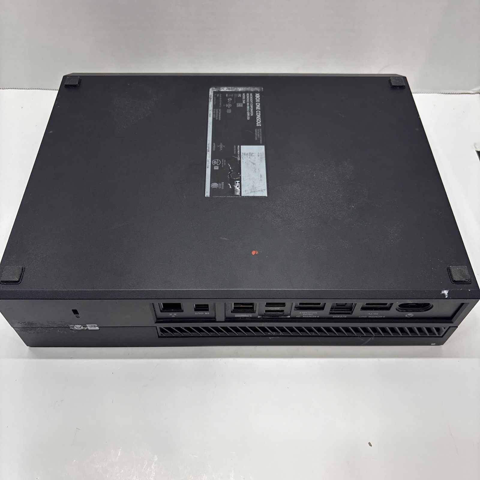 Microsoft Xbox One Console Only- Black (1540) Untested