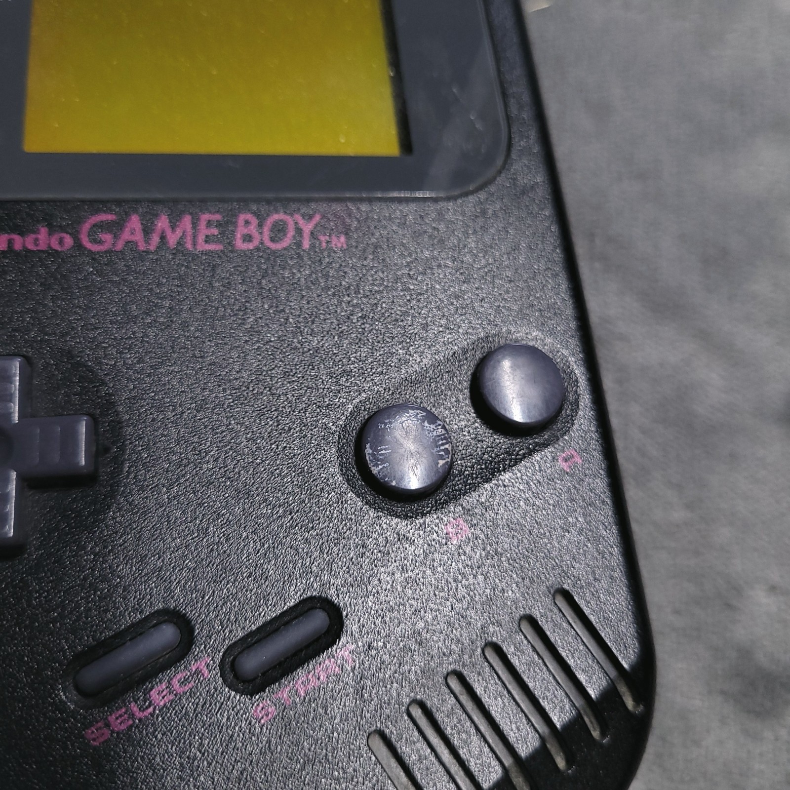 Nintendo GAME BOY Handheld Console DMG-01 Black READ DESCRIPTION Works