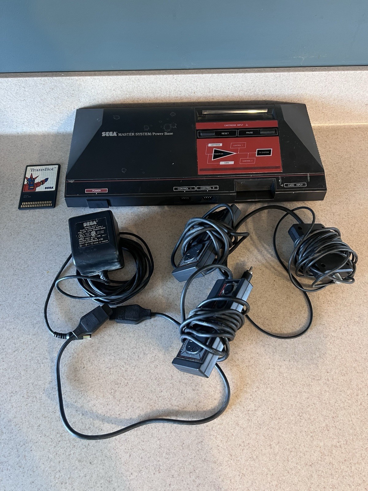 SMS – SEGA Master System Video Game Console Complete Tested Working