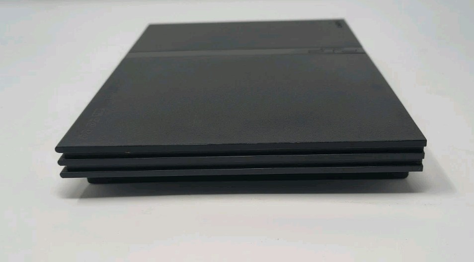 Sony PlayStation 2 Slim Line Version 1 Console – Charcoal Black (SCPH-70012)