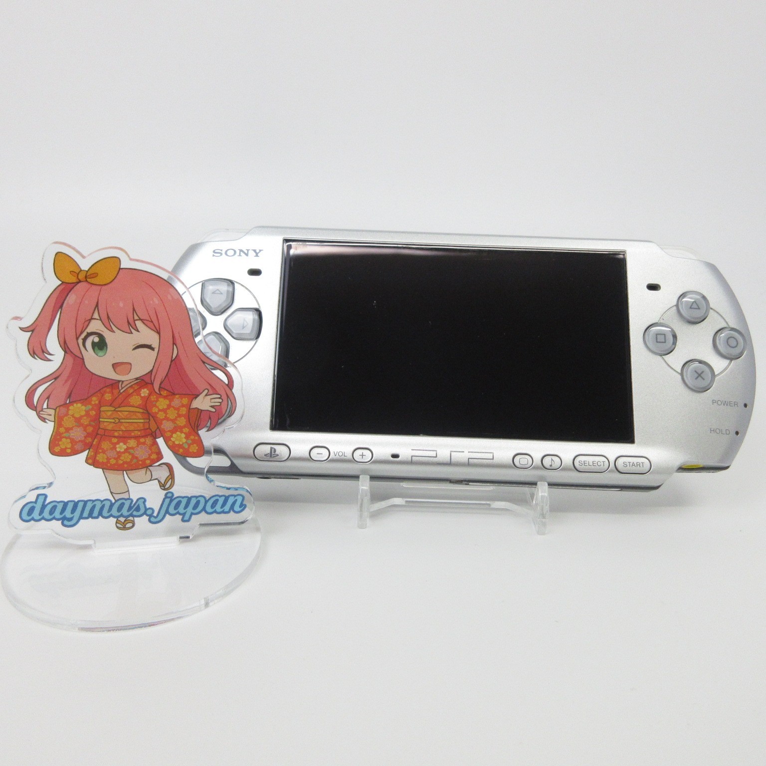 【Excellent】Sony PSP-3000 Mystic Silver Console Only No Battery Japan Ver. #RET08