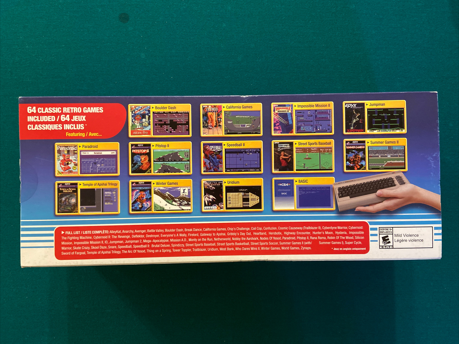 COMMODORE 64 Mini C64 – 100% NEW & Sealed