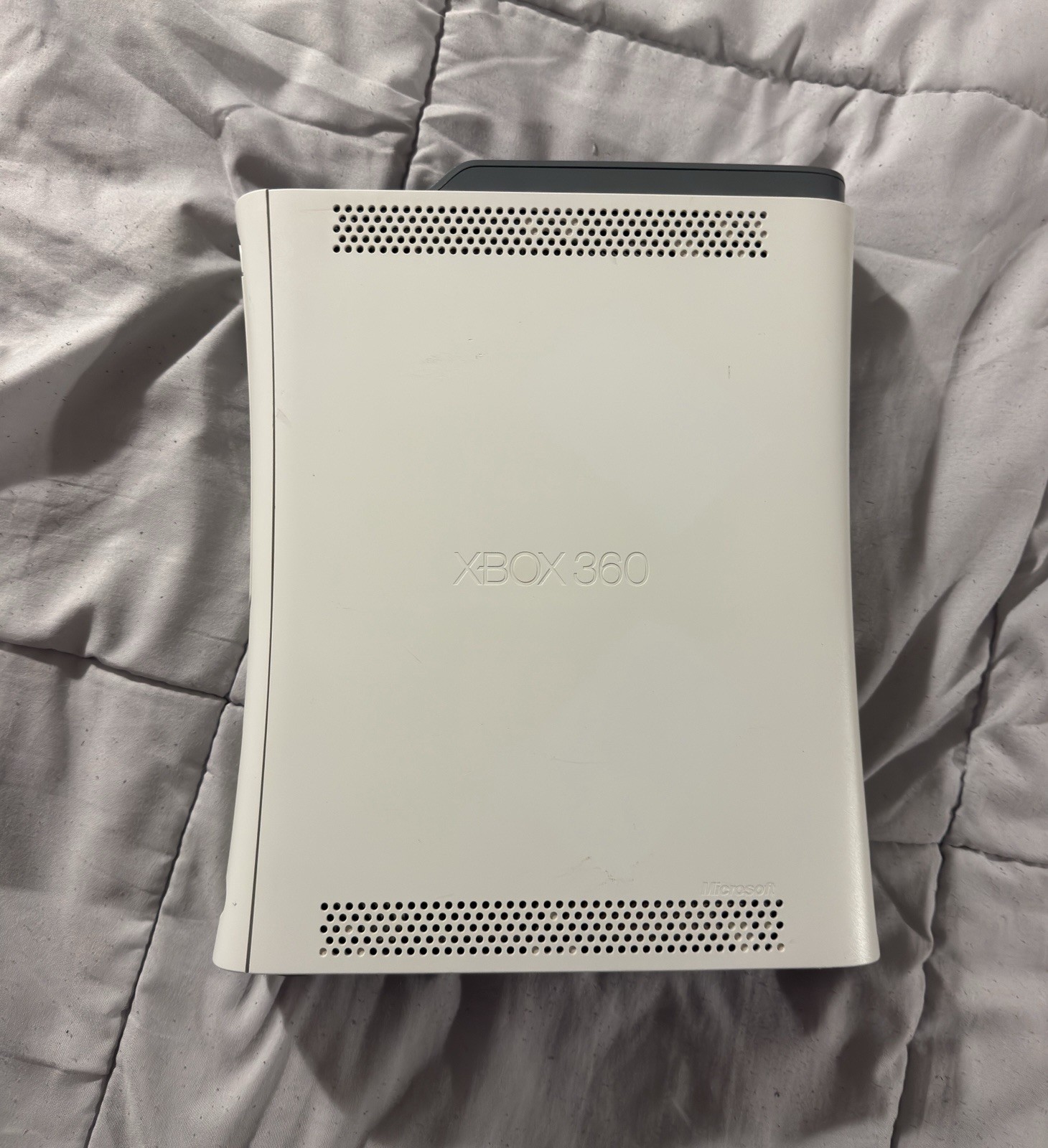 Microsoft Xbox 360 20GB White Console W/ Power Adapter & 256MB Memory Card WORKS
