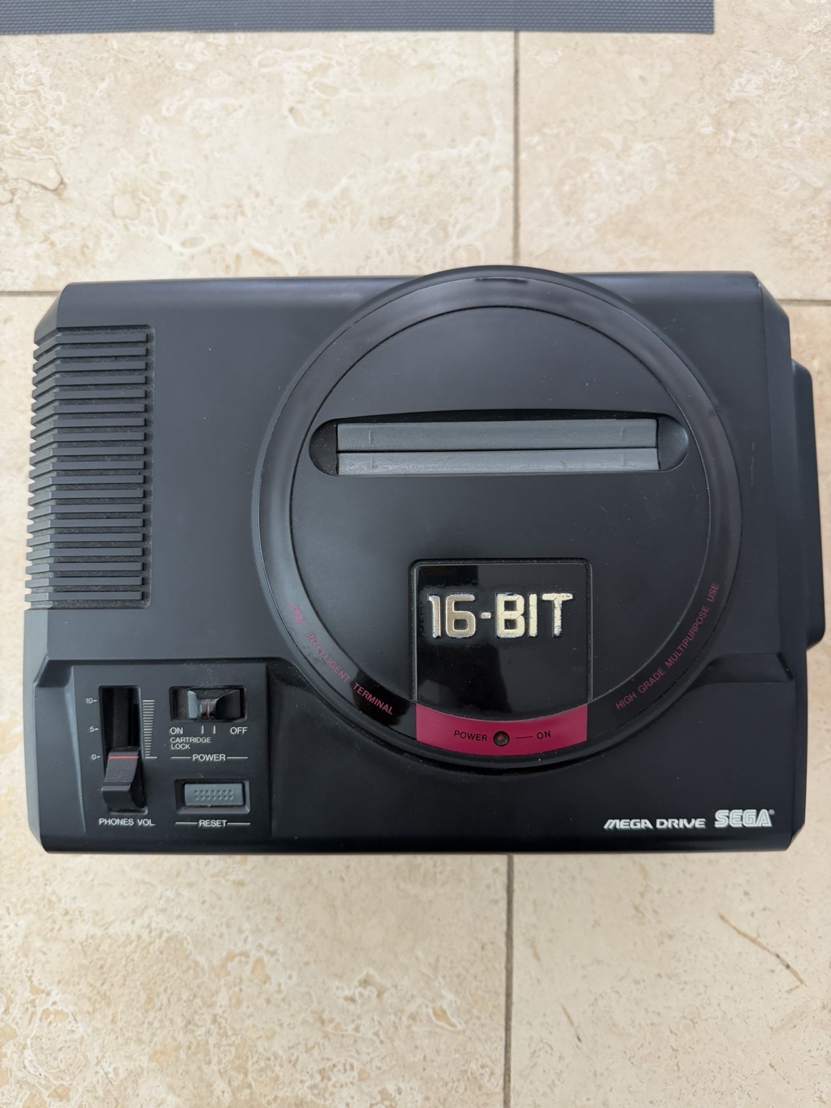 MEGA CD Console SEGA Genesis System Color Black Partially Works