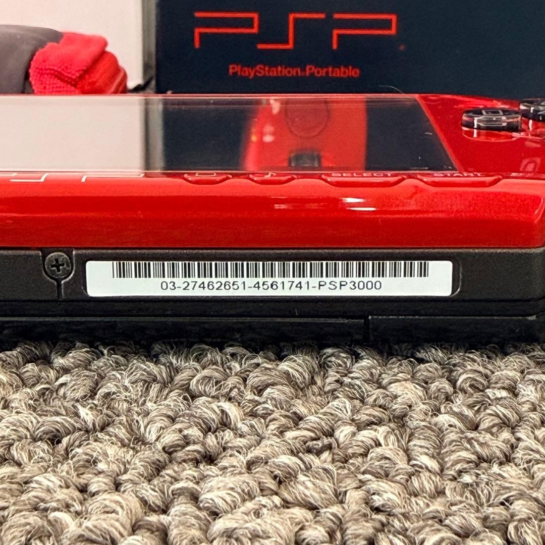 Sony PSP-3000 Red Black Value Pack PSPJ-30026 Console Japan