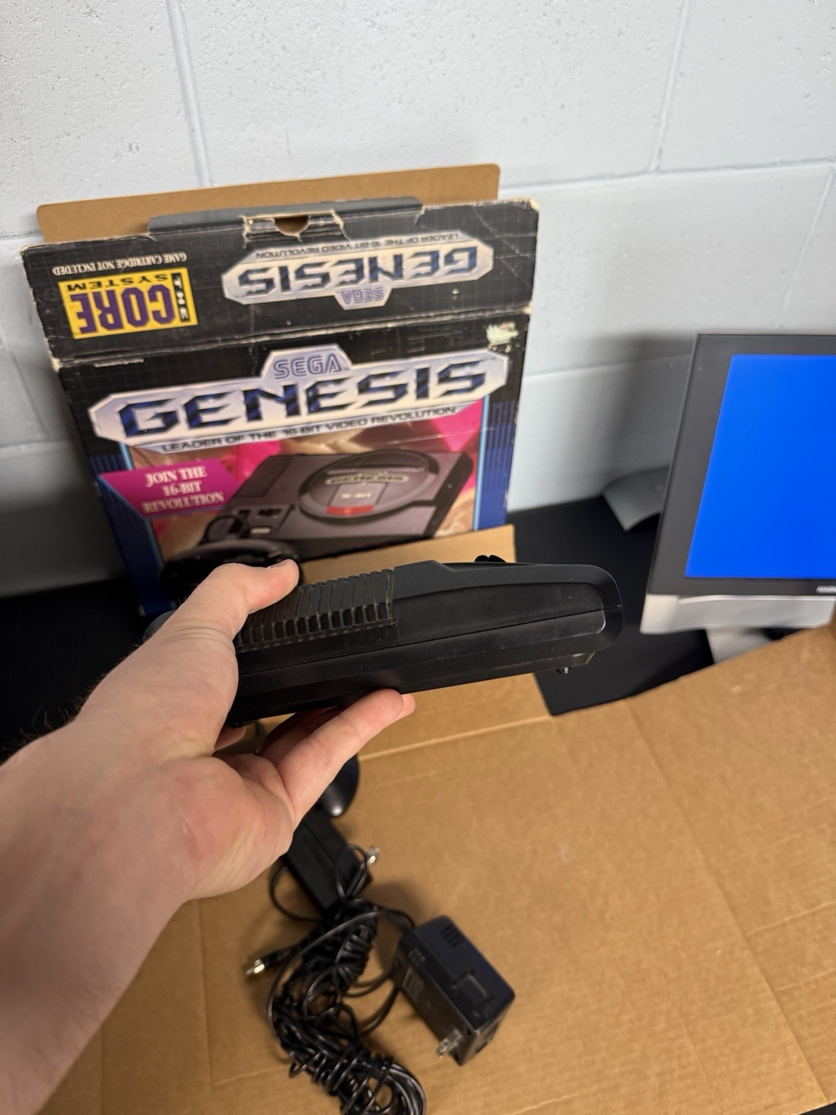 Original SEGA GENESIS Console model 1 core System with box FREE SHIPPING